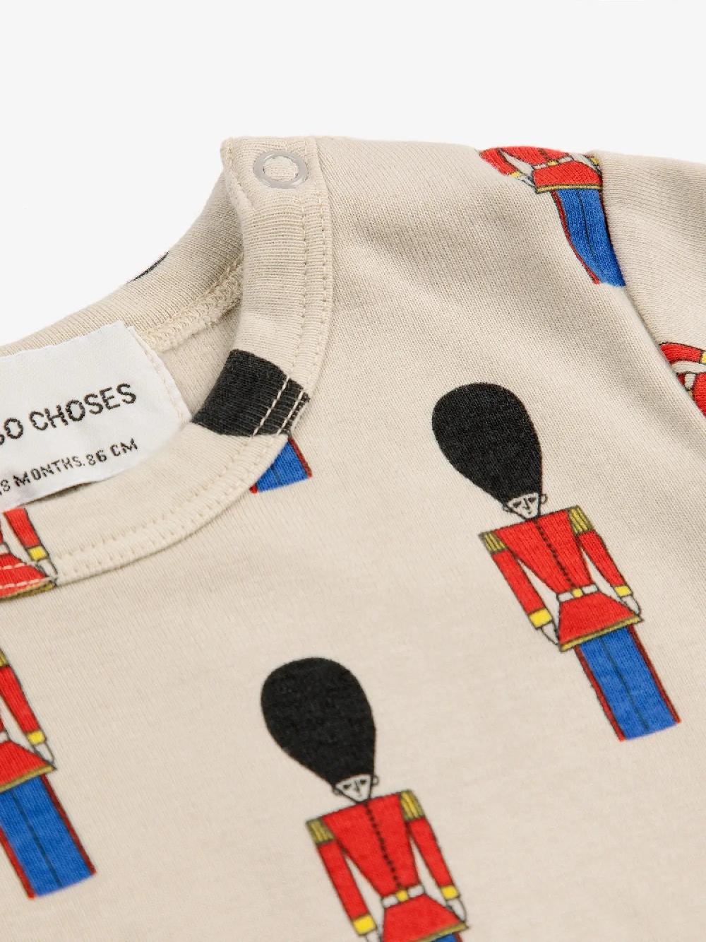 Bobo Choses Little Tin Soldiers All Over Tight T-shirt