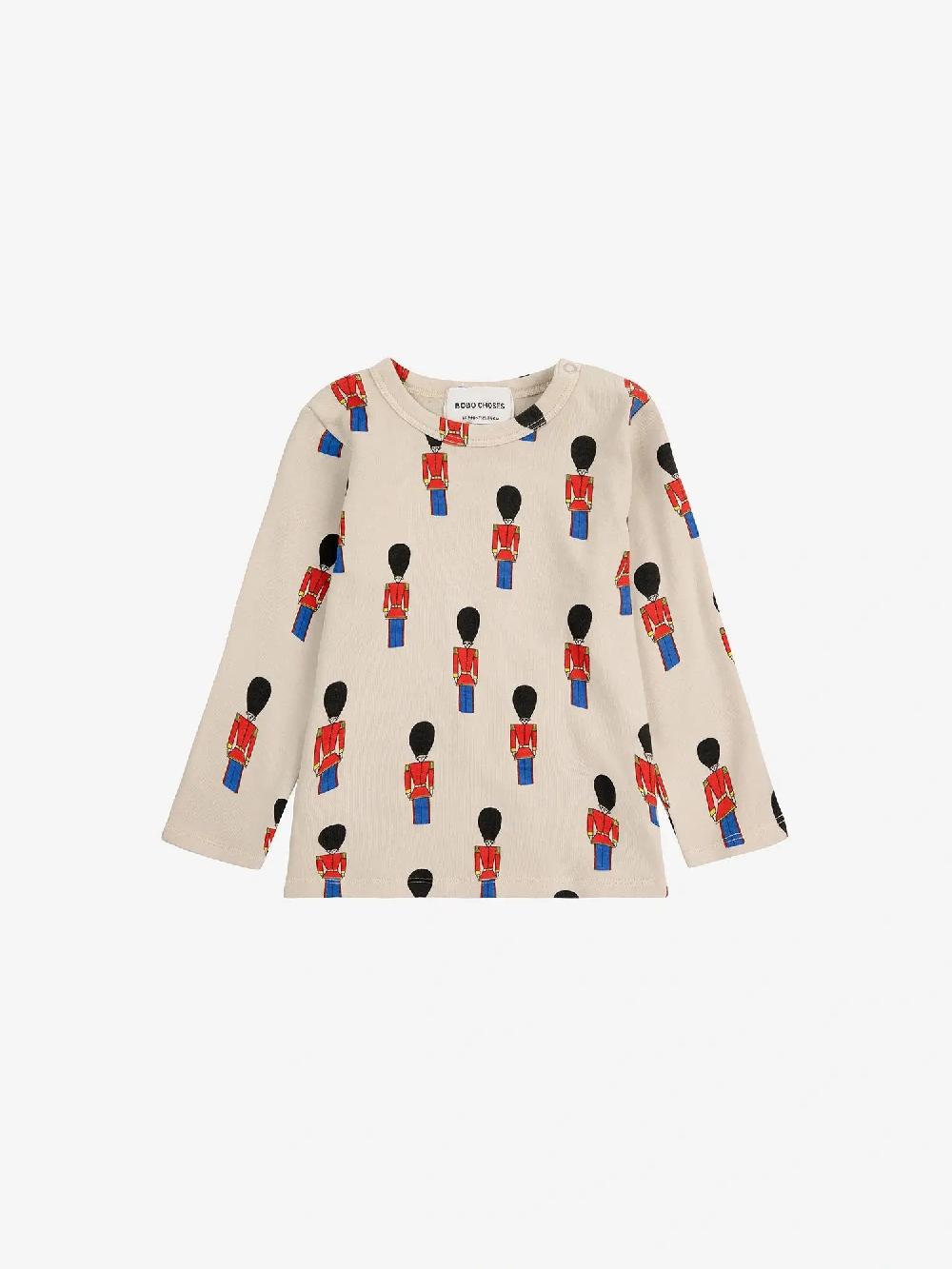 Bobo choses Little Tin Soldiers all over tight T-shirt