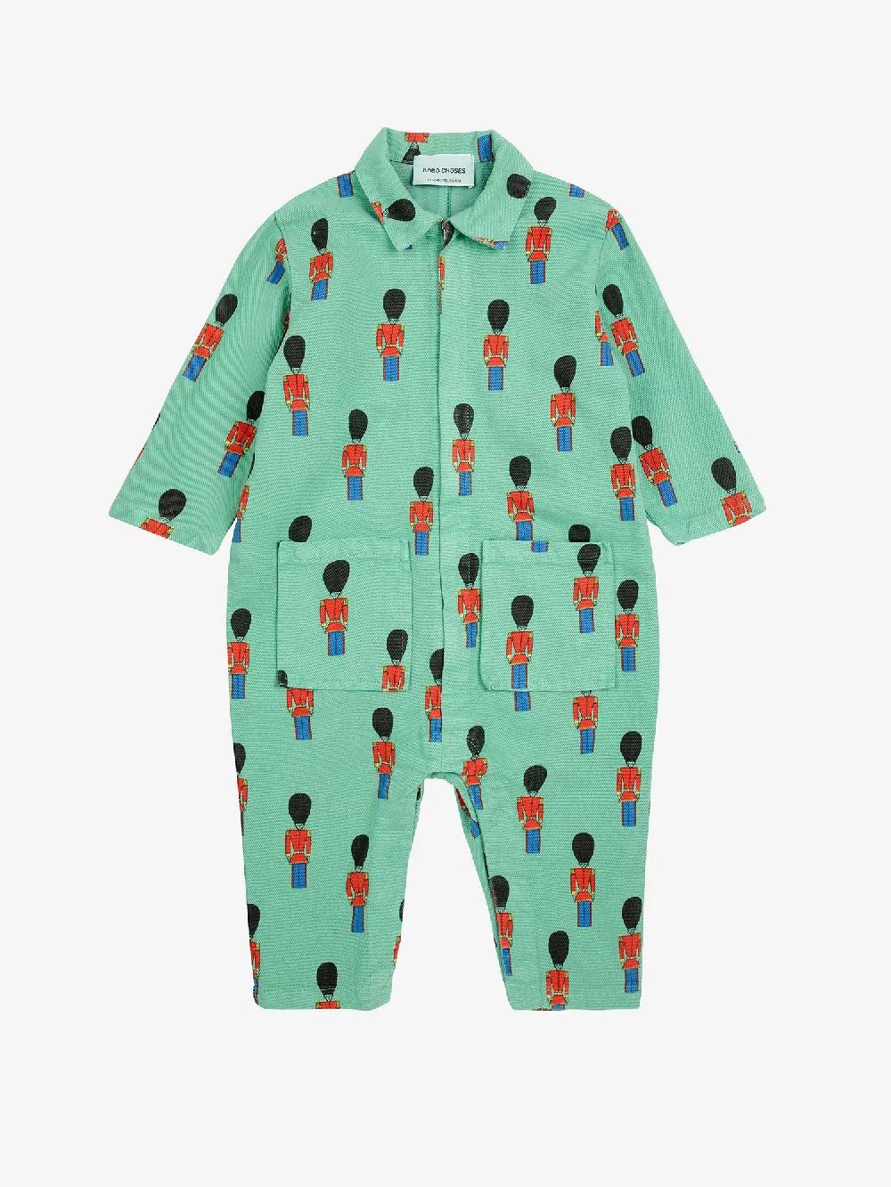 Bobo Choses Little Tin Soldiers All Over Woven Overall