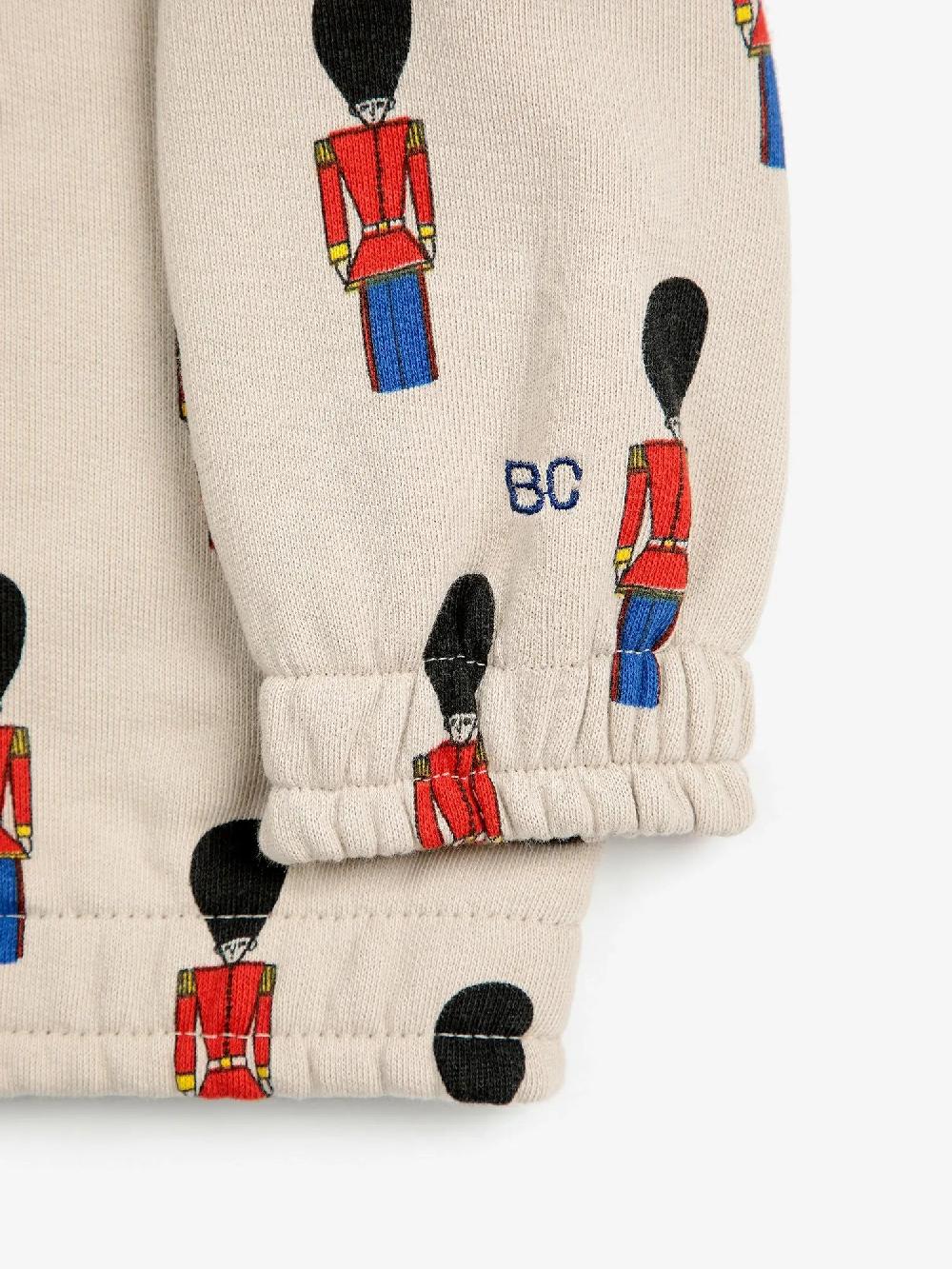 Bobo Choses Little Tin Soldiers All Over Zipped Sweatshirt