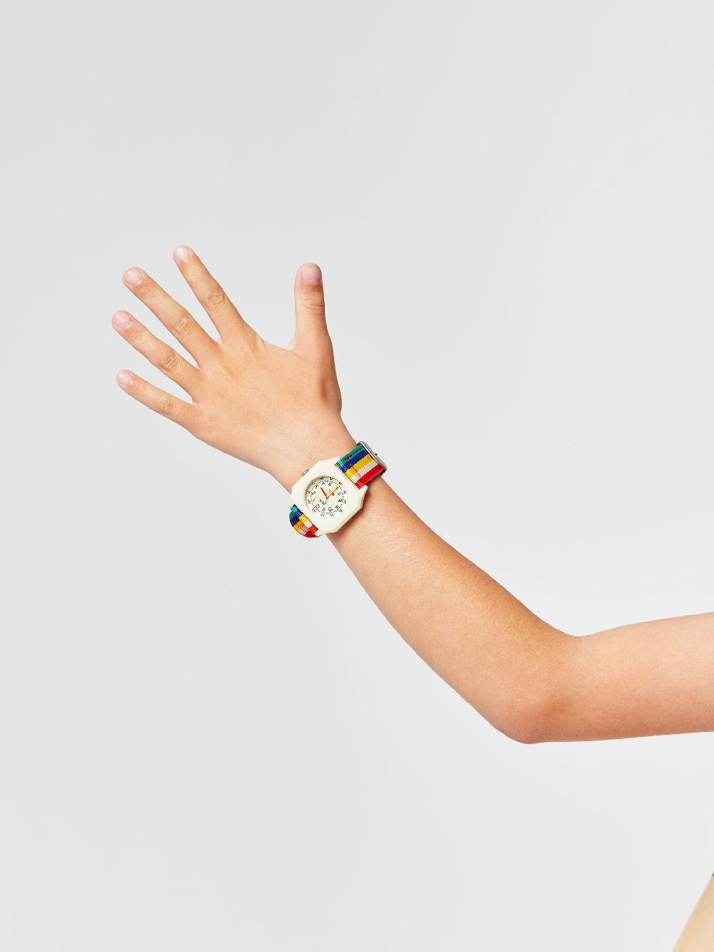 Bobo Choses Multicolor Stripes Bobo Choses X Mini Kyomo Watch