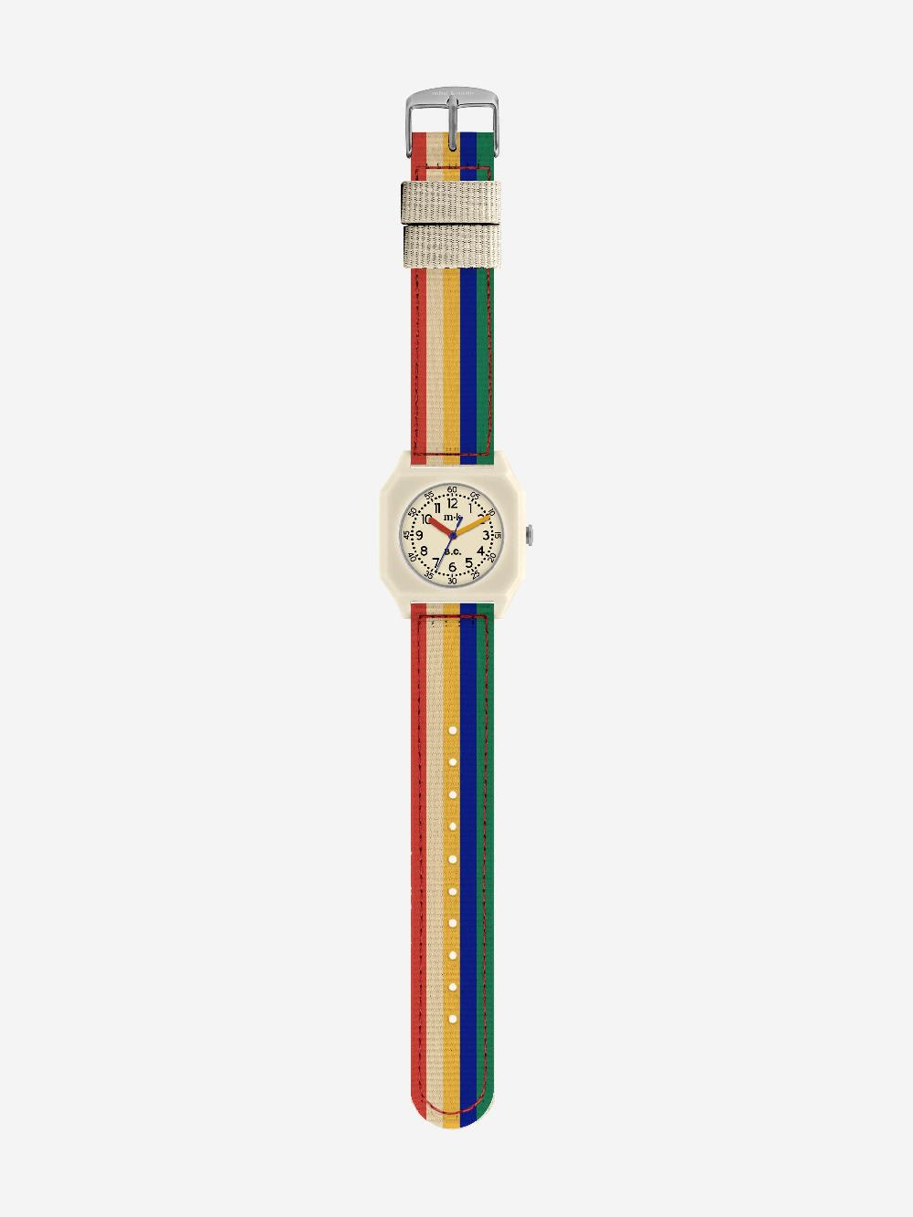 Bobo choses Multicolor stripes Bobo Choses x Mini Kyomo watch