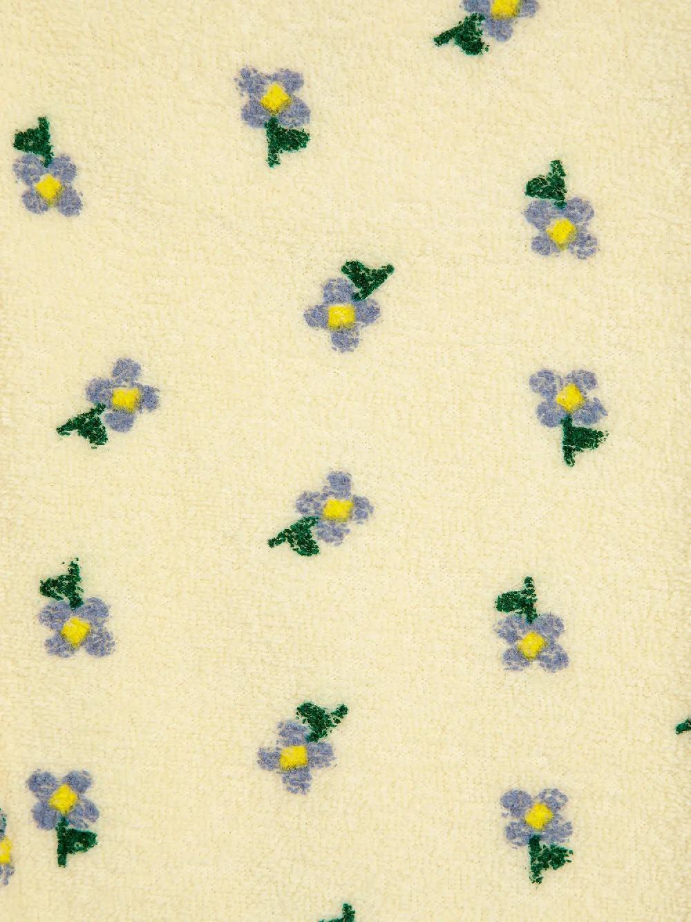 Bobo Choses Pansy Flower All Over Straight Jogging Pants