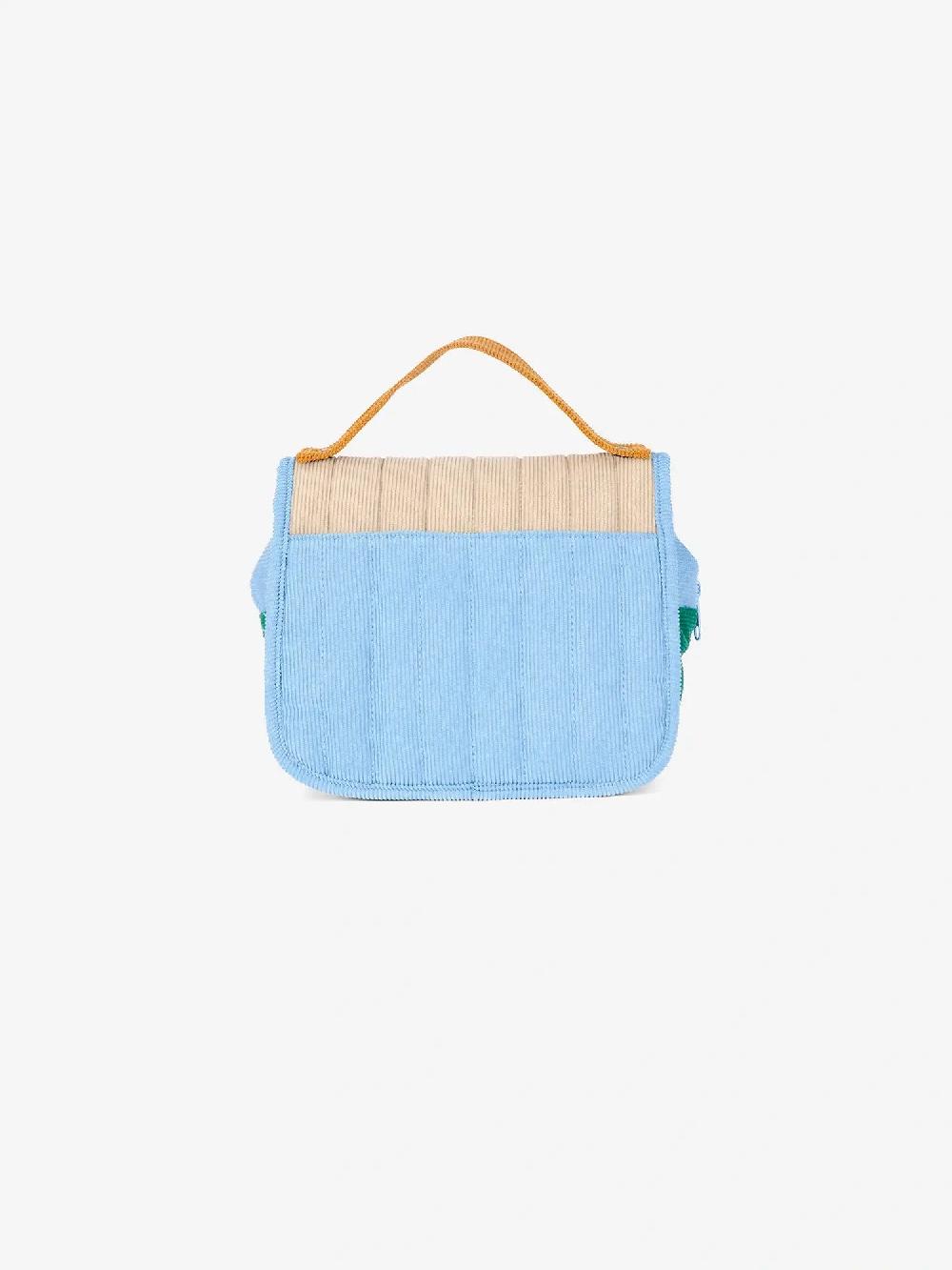Bobo Choses Soft Color Block Padded Corduroy Diaper Bag