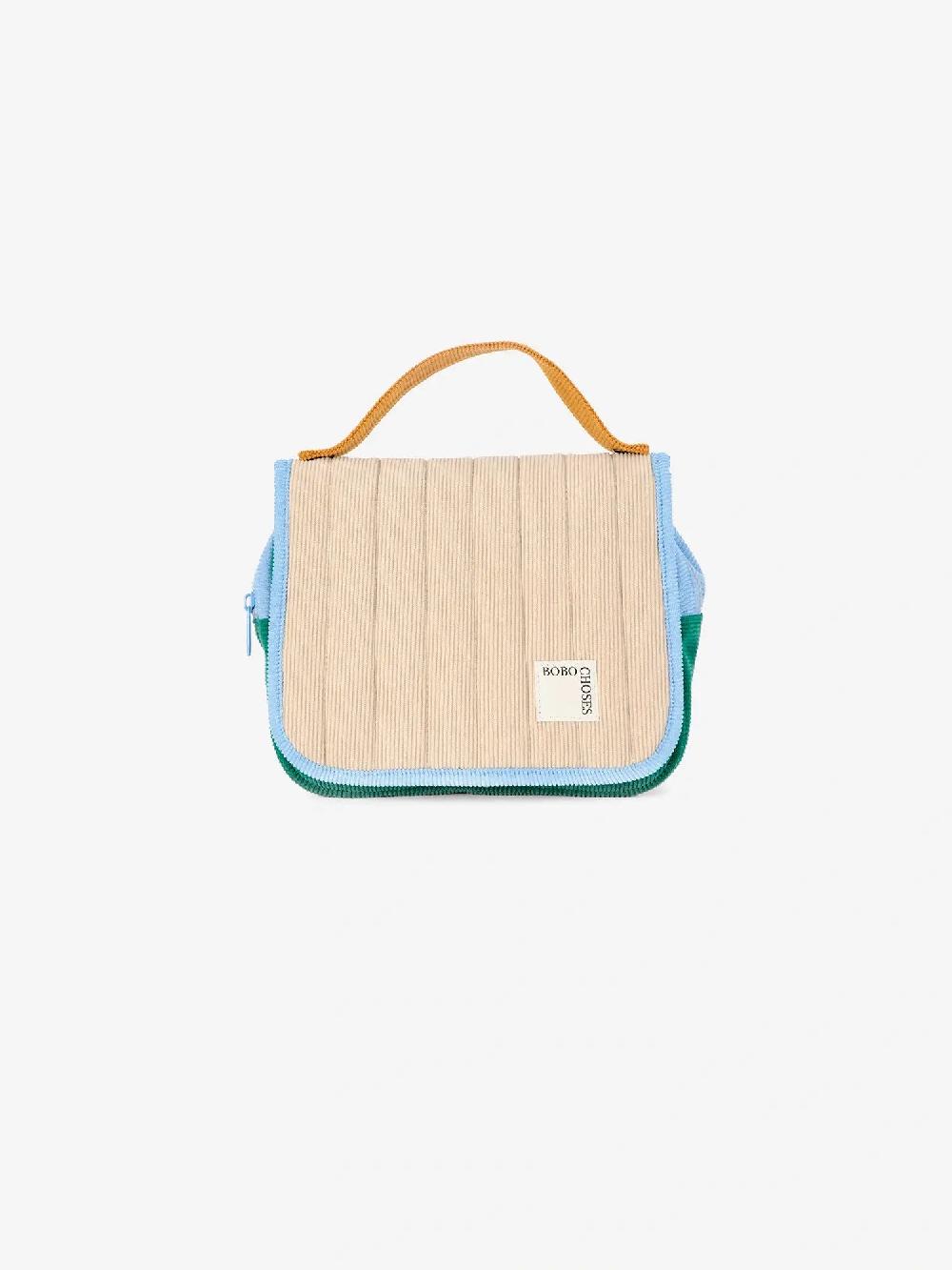Bobo choses Soft Color Block padded corduroy diaper bag
