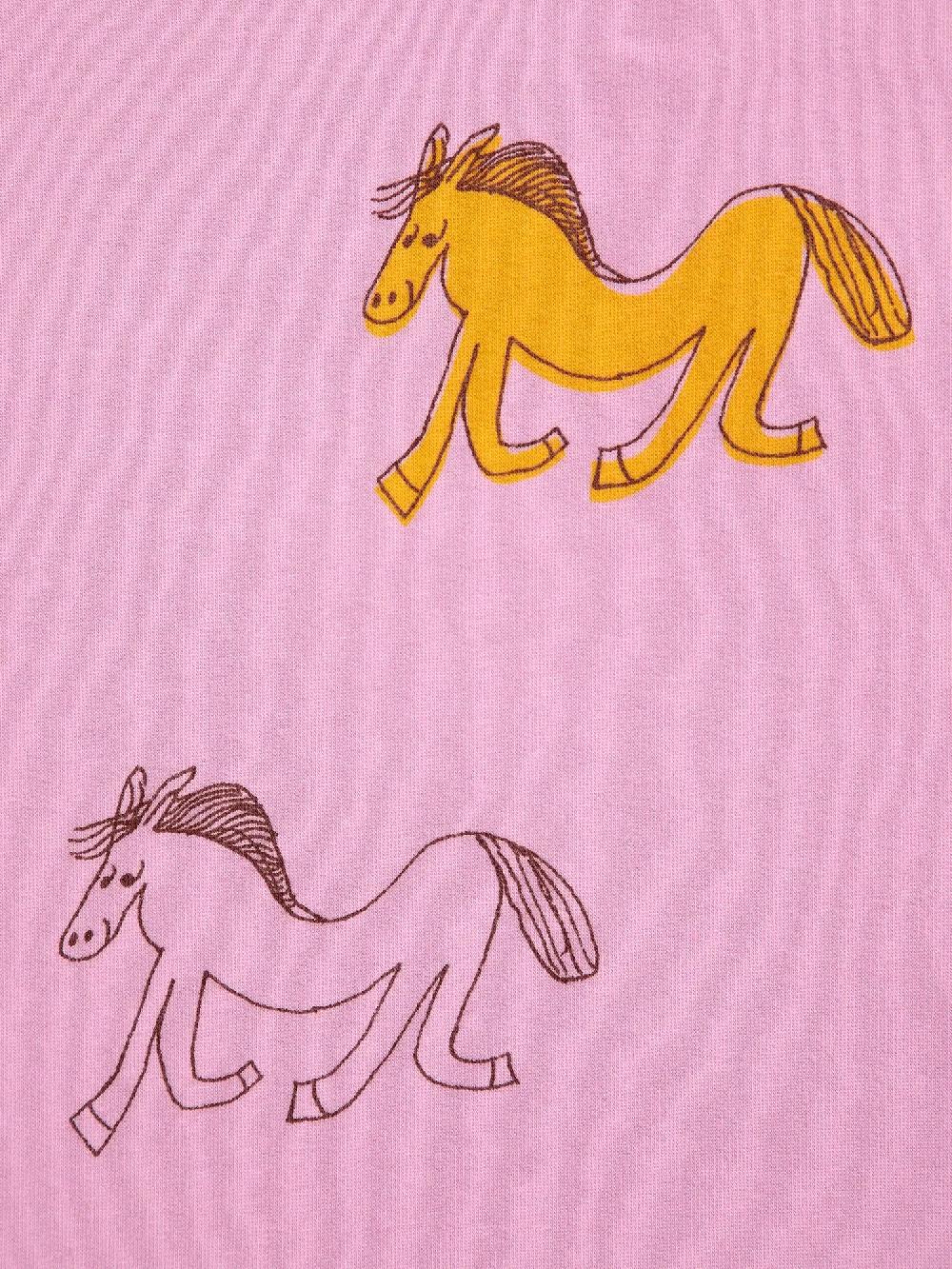 Bobo Choses Wonder Horse All Over Ruffle Sweatshirt