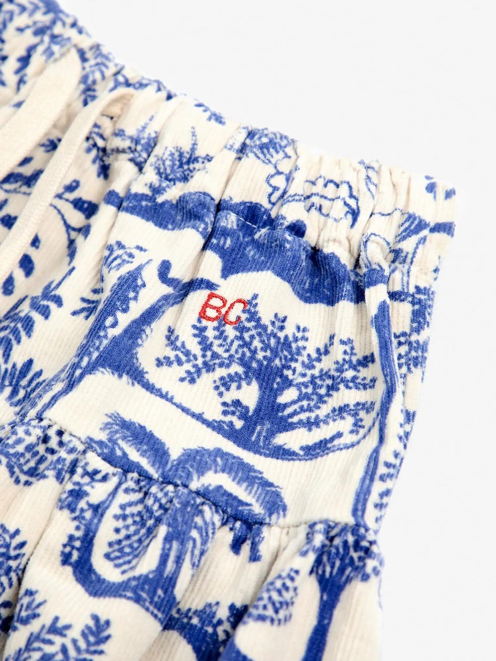 Bobo Choses Wonderland All Over Micro Corduroy Skirt