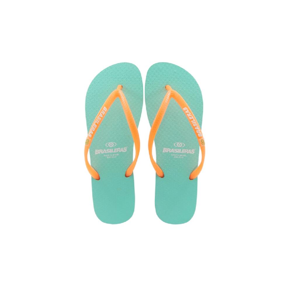 Brasileras Clásica Combi Neon W Verde Agua/Naranja