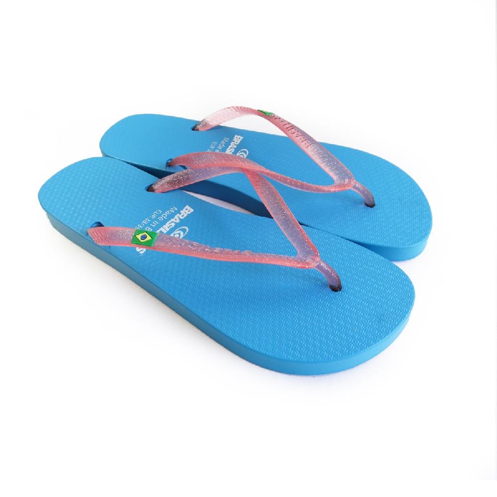 Brasileras Clásica Combi Pearl W Celeste/Rosa