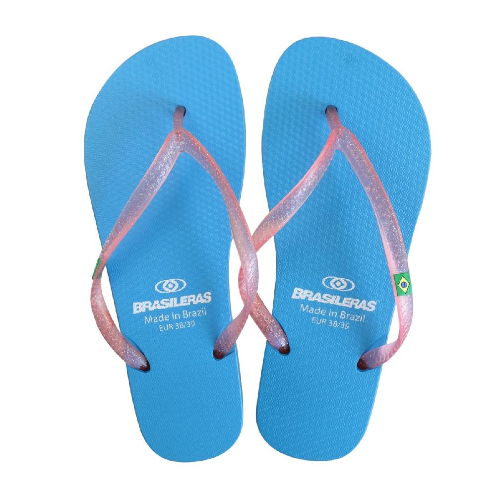 Brasileras Clásica Combi Pearl W Celeste/Rosa