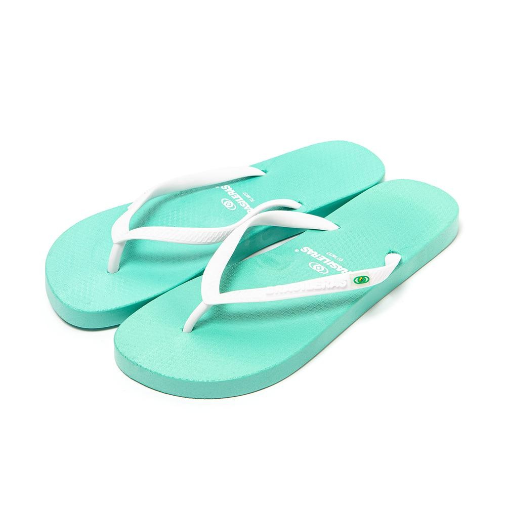 Brasileras Clásica Combi Pro Verde Agua / Blanco W