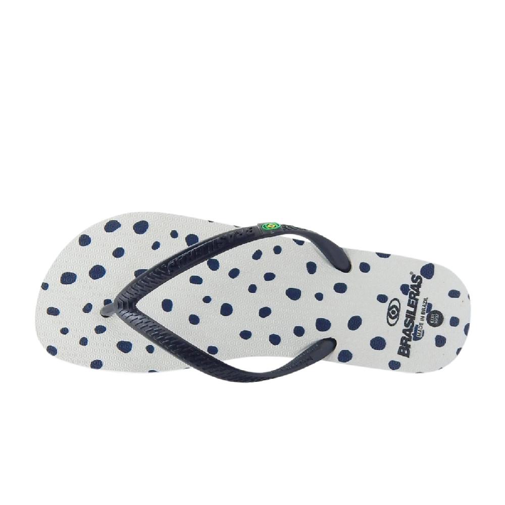 Brasileras Topos Negro/Blanco