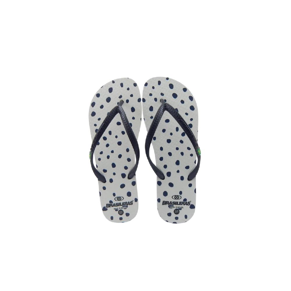 Brasileras Topos Negro/Blanco