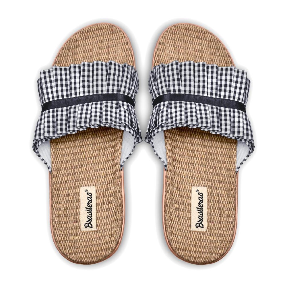 Brasileras Vichy Azul Marino