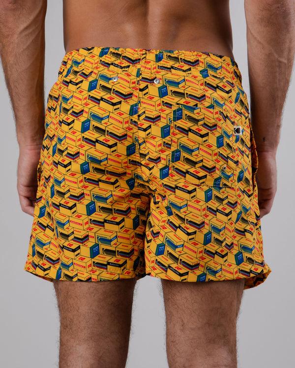 Brava Fabrics Bañador Kodak Film Amarillo