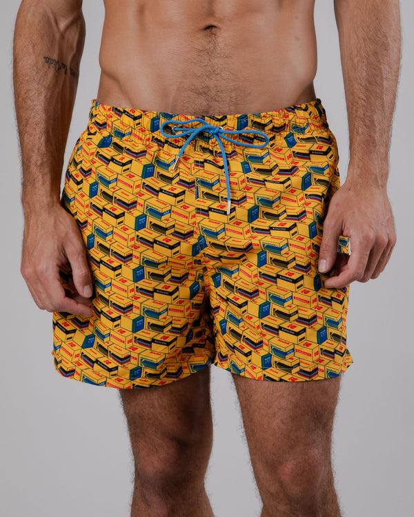 Brava fabrics Bañador Kodak Film Amarillo