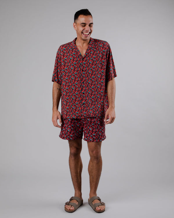 Brava Fabrics Bañador Lobster Rojo