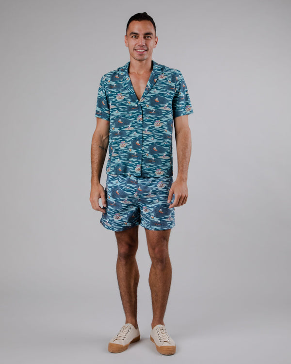 Brava Fabrics Bañador Peanuts Coast Azul