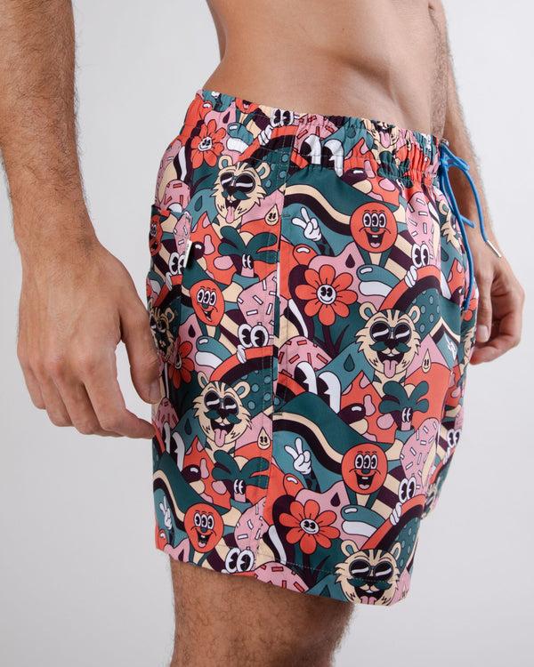 Brava Fabrics Bañador Yeye Weller Rojo