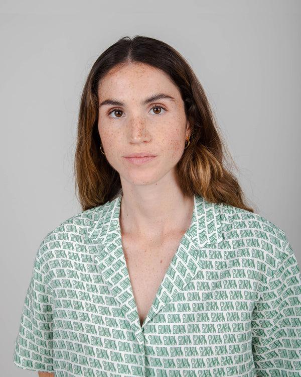 Brava Fabrics Blusa Aloha Guapa White