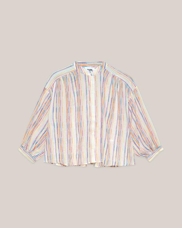 Brava Fabrics Blusa Boho Ivory Citric