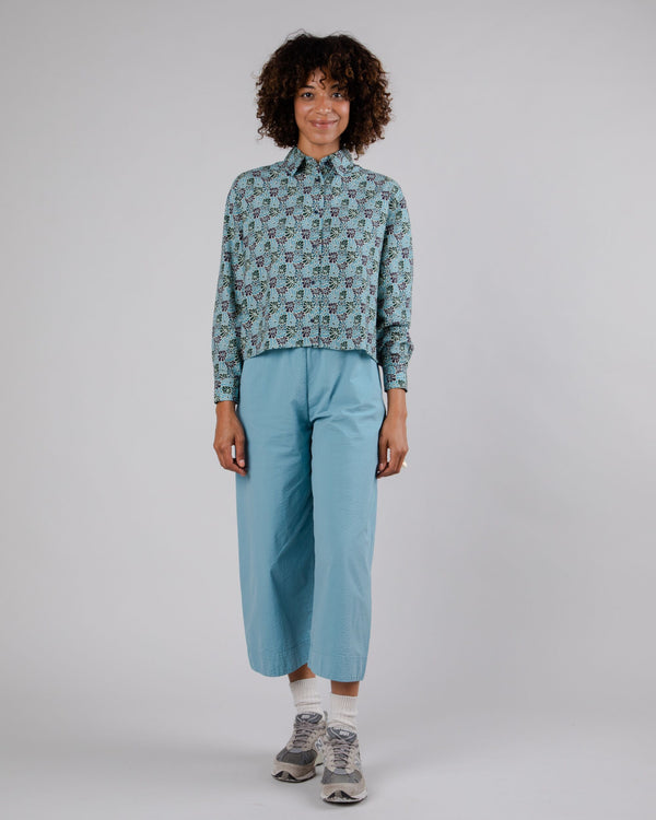 Brava Fabrics Blusa Boxy Spring Azul