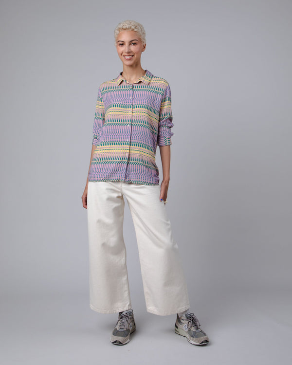 Brava Fabrics Blusa Calella Lila