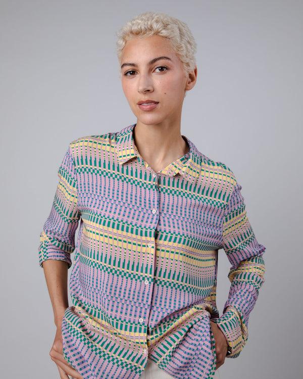 Brava Fabrics Blusa Calella Lila