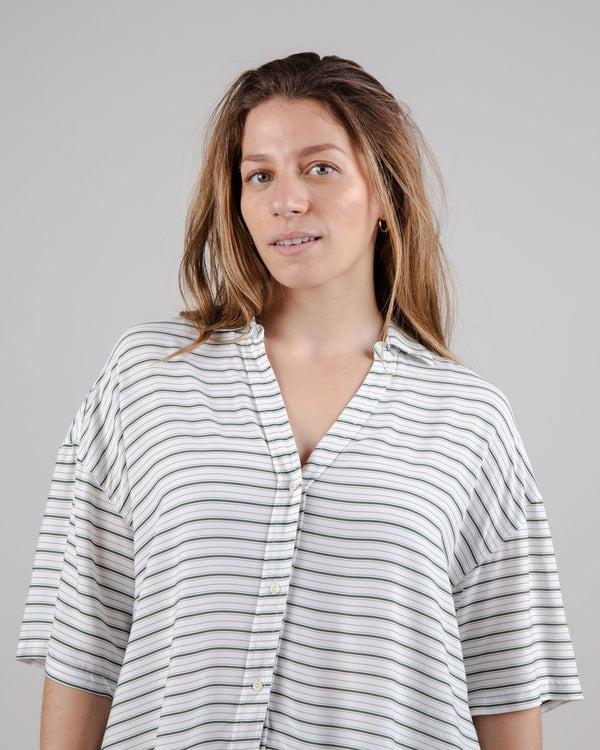 Brava fabrics Blusa Corta Oversize Mix Kale