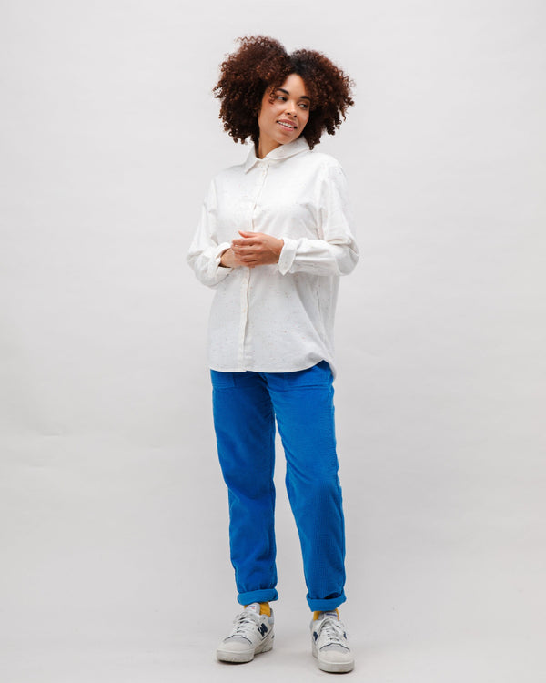 Brava Fabrics Blusa Franela Ecru