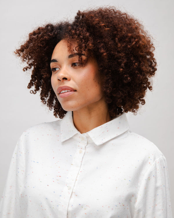 Brava fabrics Blusa Franela Ecru