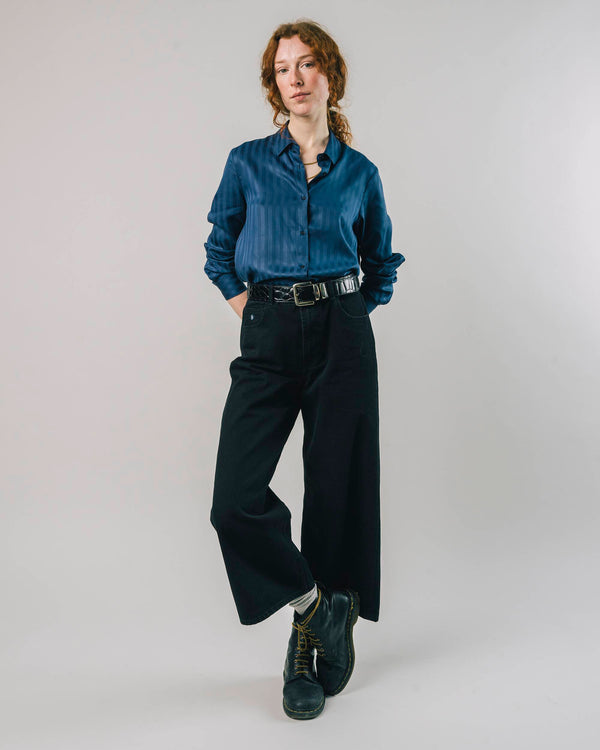 Brava Fabrics Blusa Hidden Stripes Navy