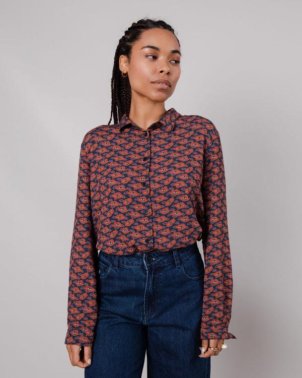 Brava fabrics Blusa Lips Red