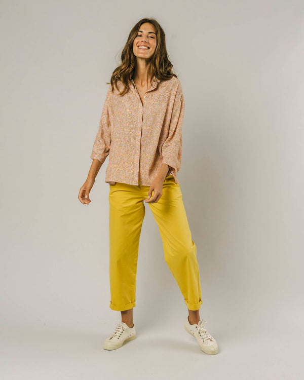 Brava Fabrics Blusa Manga 3/4 Floral Sand