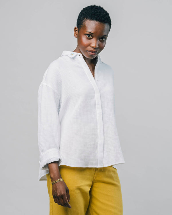 Brava fabrics Blusa Pure White