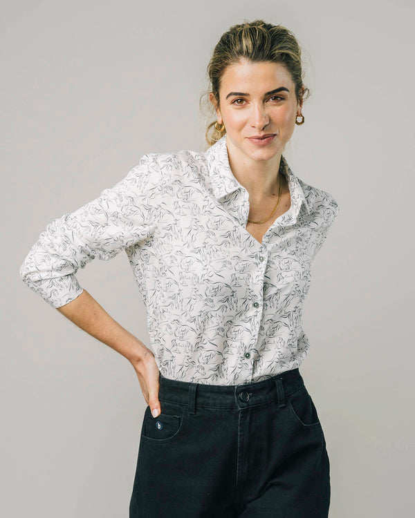 Brava fabrics Blusa Riding Ecru