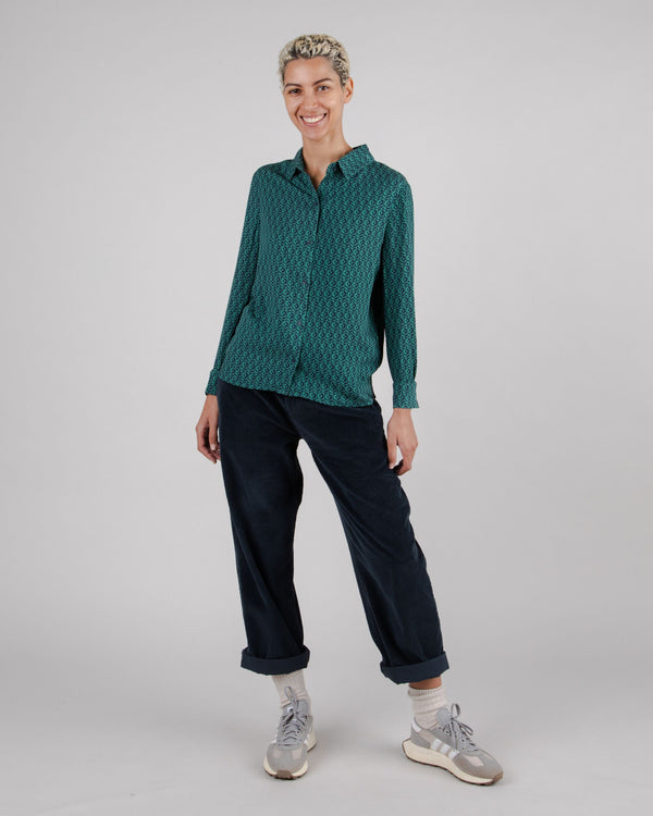 Brava Fabrics Blusa Sunflower Navy