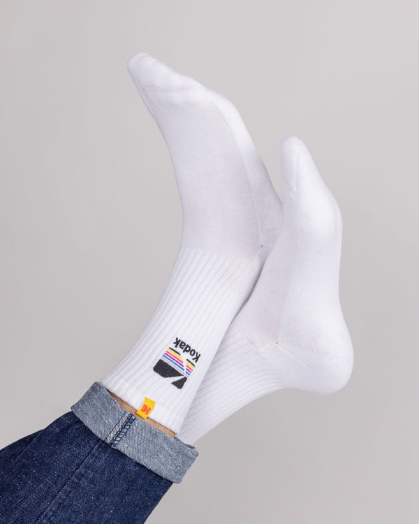 Brava Fabrics Calcetines Kodak Blancos