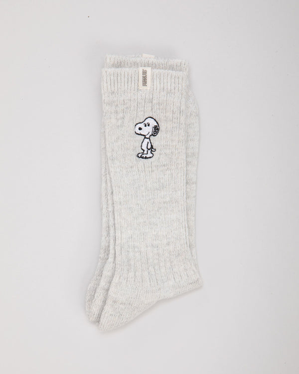 Brava Fabrics Calcetines Peanuts Snoopy Crema