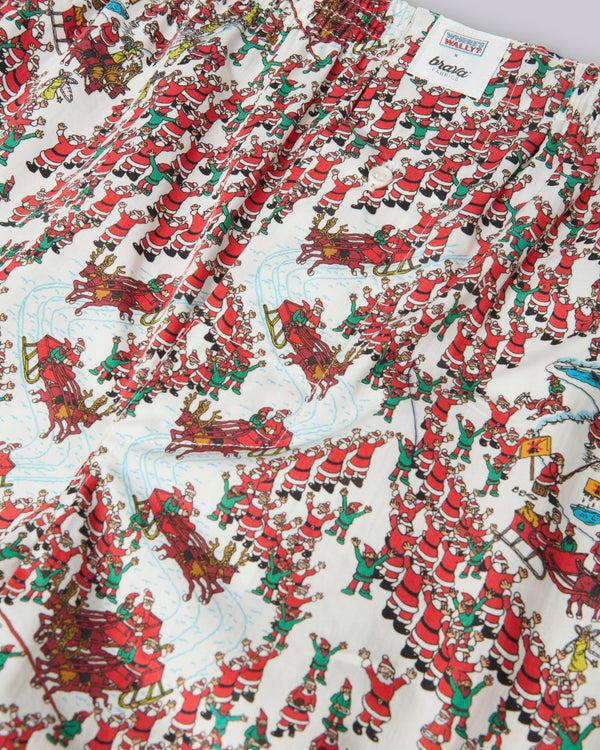 Brava Fabrics Calzoncillos Where's Wally XMAS