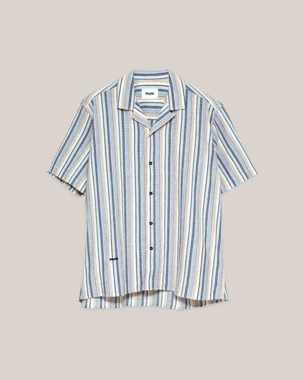 Brava Fabrics Camisa Aloha Cactus Blue