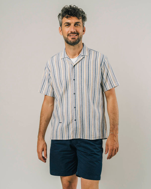 Brava fabrics Camisa Aloha Cactus Blue