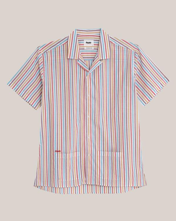 Brava Fabrics Camisa Aloha Downtown Stripes