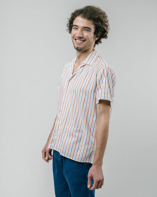 Brava fabrics Camisa Aloha Downtown Stripes