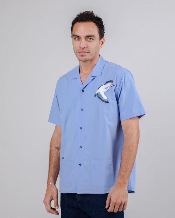 Brava fabrics Camisa Crane For Luck Essential