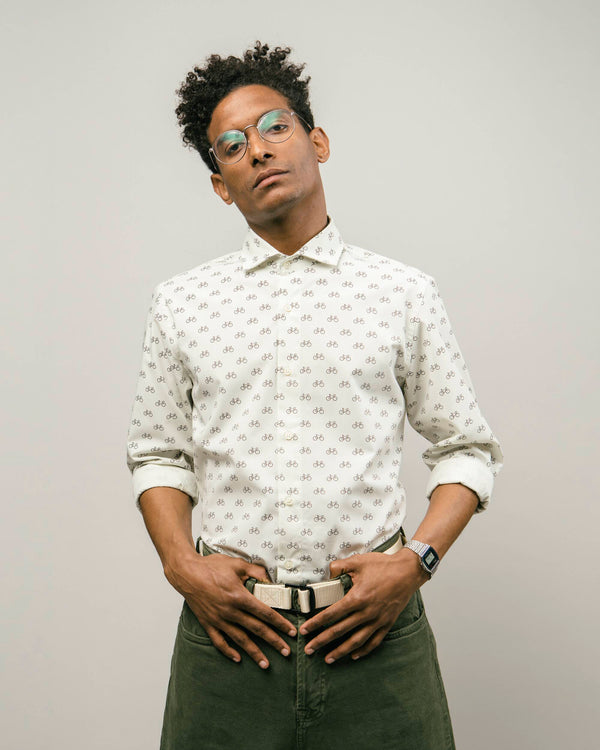 Brava fabrics Camisa Estampada Fixed Gear Rider