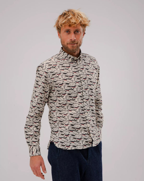 Brava Fabrics Camisa Kodak Film Ecru