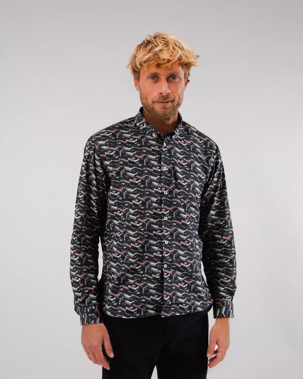 Brava Fabrics Camisa Manga Larga Kodak Film Black