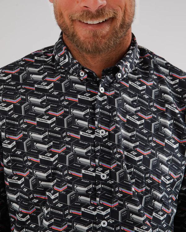 Brava fabrics Camisa Manga Larga Kodak Film Black