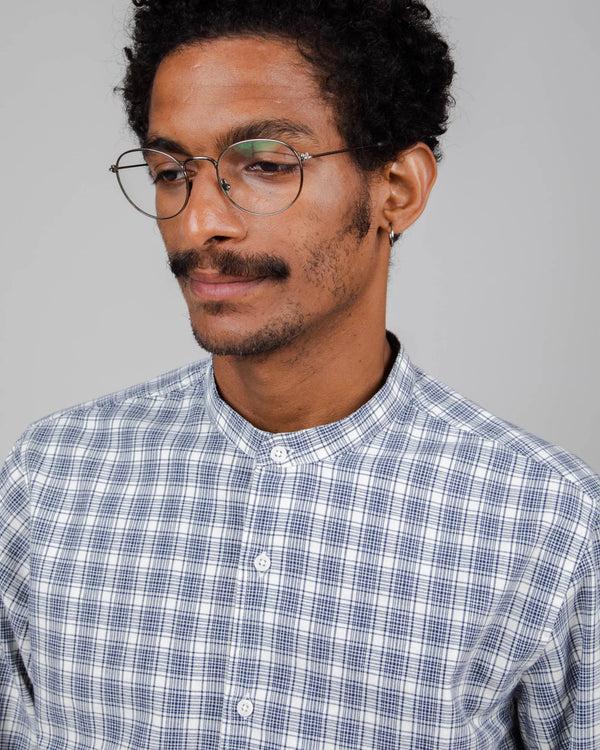 Brava Fabrics Camisa Mao Check White